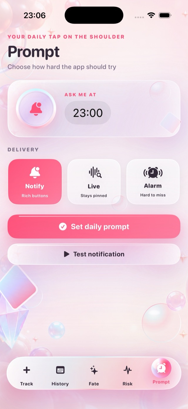Pass 4 Prompt screen